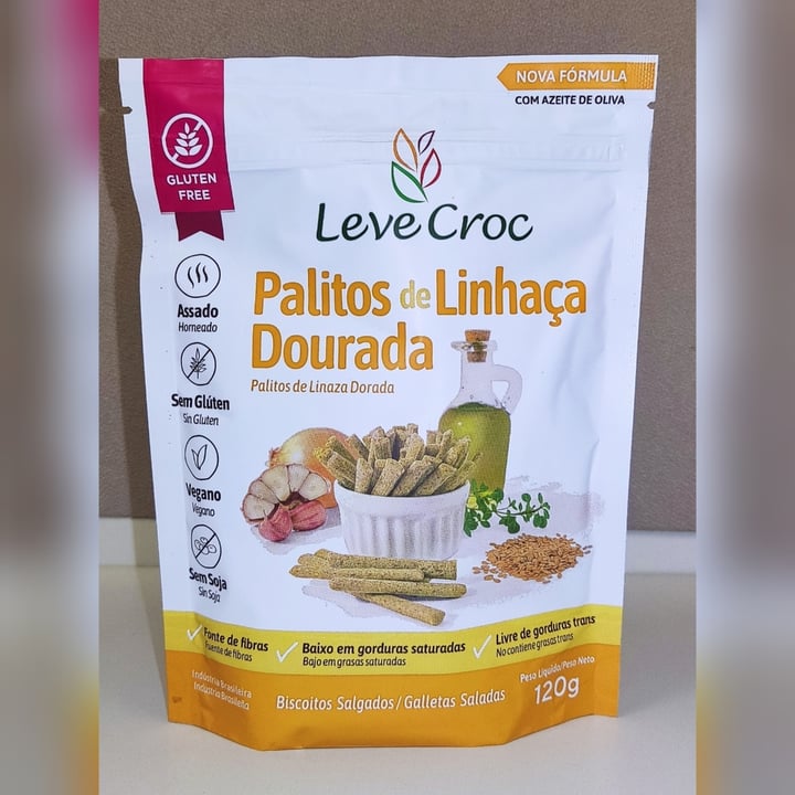 photo of Leve crock Palitos de Linhaça Dourada shared by @joselebss on  15 May 2022 - review