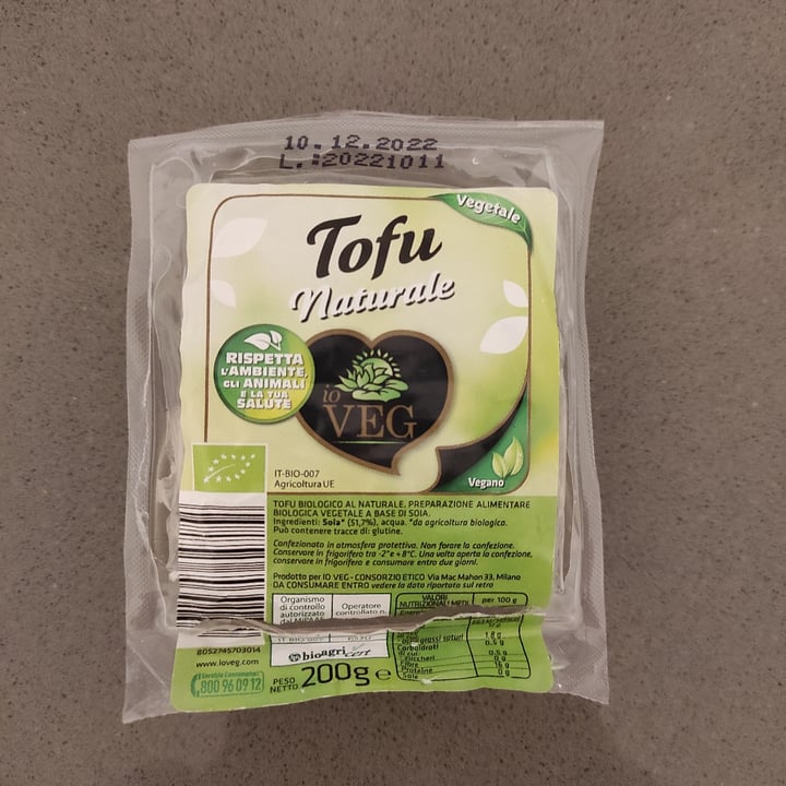 photo of ioVEG tofu al naturale shared by @rellaale on  12 Dec 2022 - review