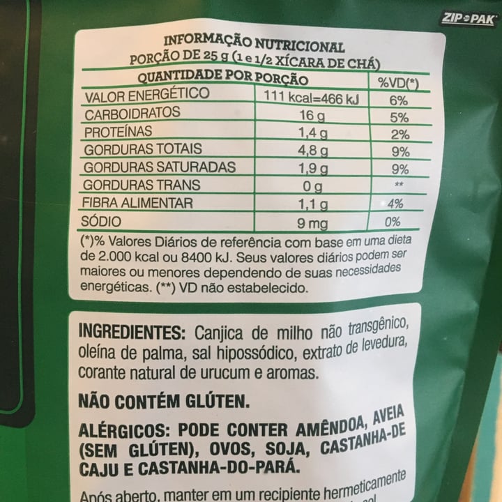photo of VITAO Snacks sabor Ervas finas shared by @litarodrigues on  11 Jun 2022 - review