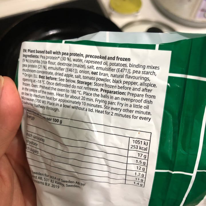 review photo of Ikea Huvudroll Plant Balls shared by @germainew on 24 Oct 2021 - review