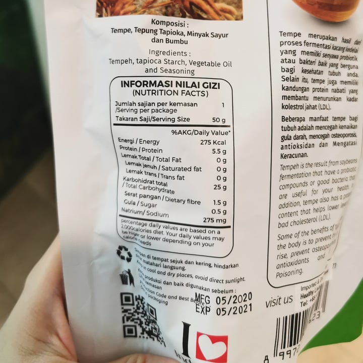 photo of WOH Tempeh Chips shared by @ycarolyn on  02 Jul 2020 - review