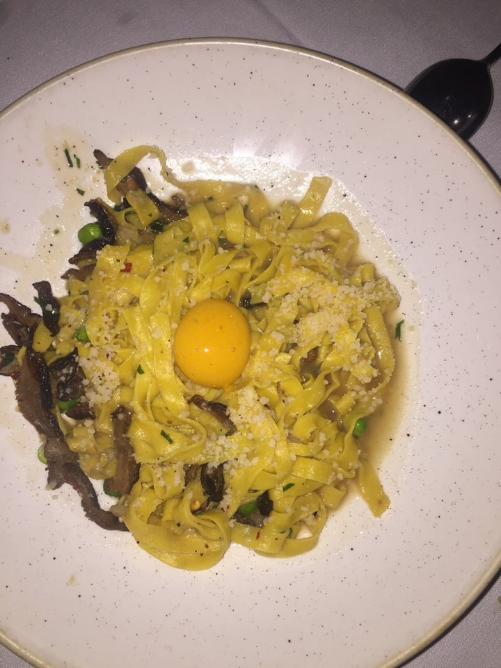 photo of Crossroads Kitchen Carbonara fettuccine shared by @klc on  15 Sep 2018 - review
