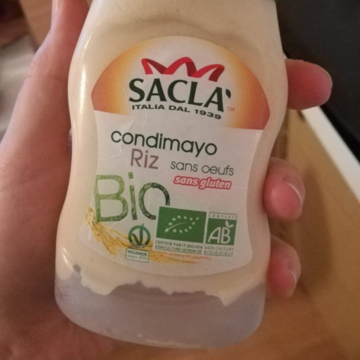 photo of Sacla Vegan mayonnaise shared by @marion-dpy on  10 May 2020 - review