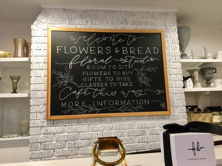 photo of Flowers & Bread Vegan Pop-Up Cozy Night Out shared by @40yearvegan on  25 Feb 2019 - review