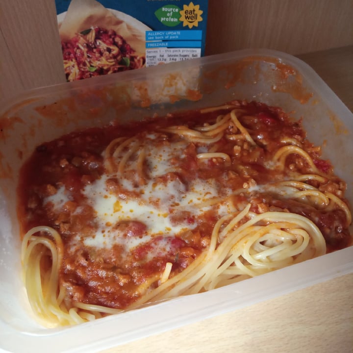 photo of Plant Kitchen (M&S) Spaghetti Bolognese shared by @supersupergirl on  19 Feb 2021 - review