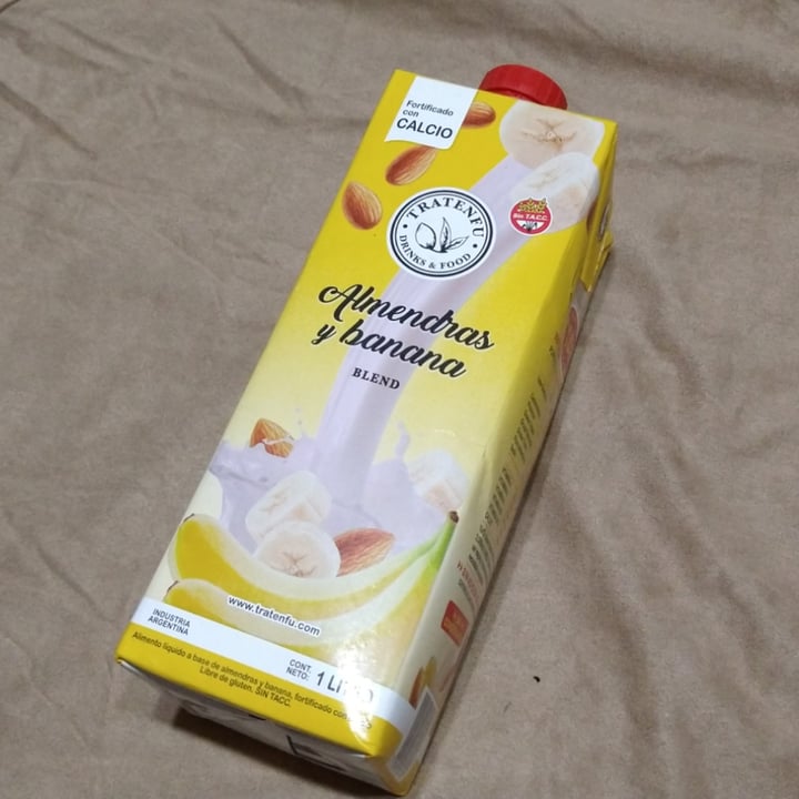 review photo of Tratenfu Leche de Almendras y Banana shared by @tatianavegana on 22 Feb 2021 - review