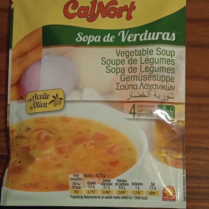 photo of CalNort Sopa De Verduras shared by @iriavizcaino on  15 Nov 2022 - review