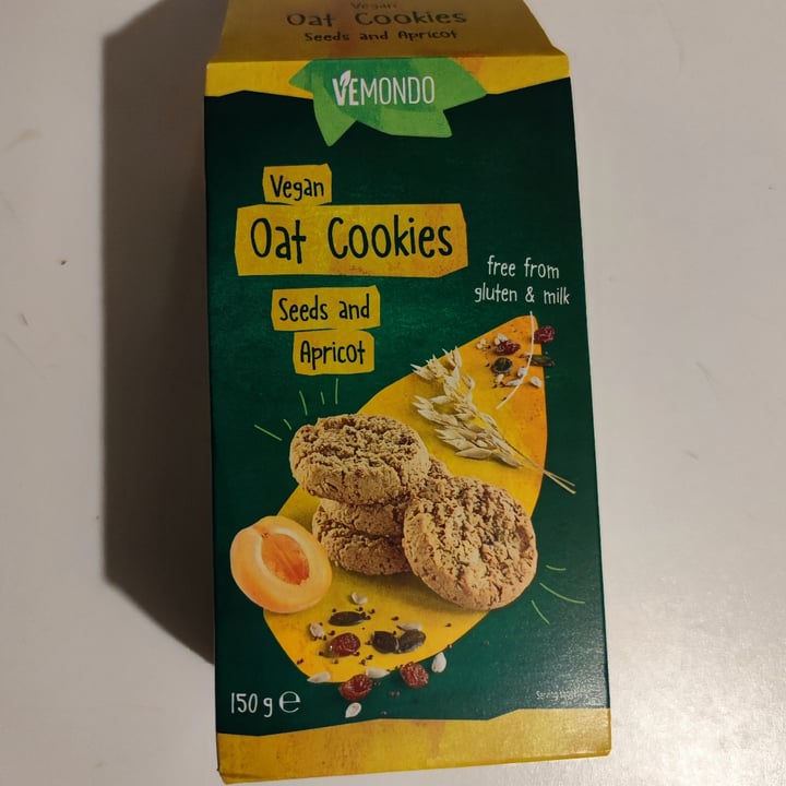 photo of Vemondo Vegan Oat Cookies Seeds and Apricot shared by @micip on  28 Nov 2021 - review