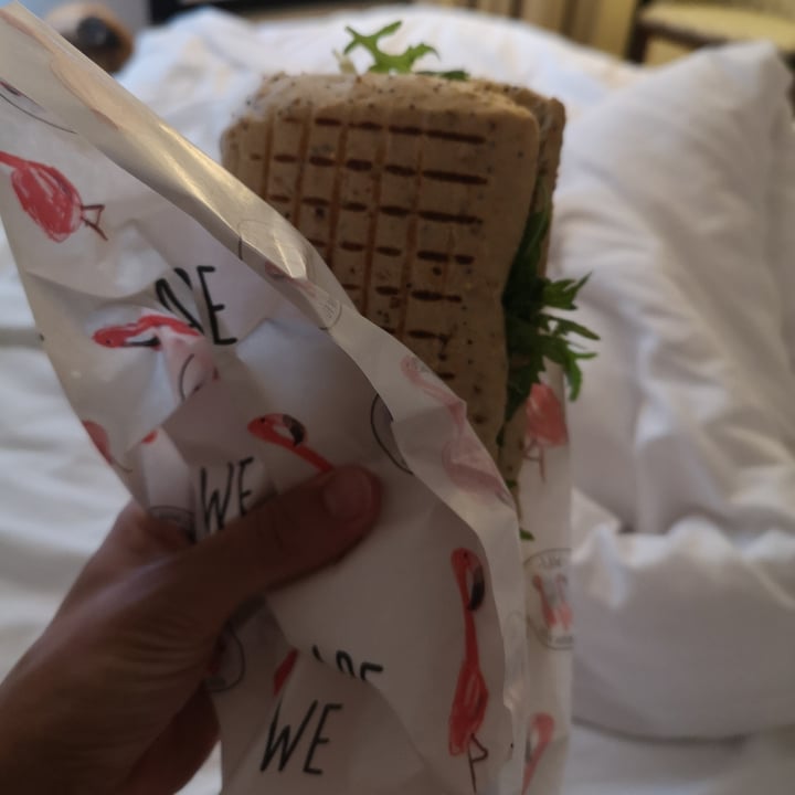 review photo of WAJ Californian Food Vegan sandwich shared by @natalya on 01 Oct 2021 - review