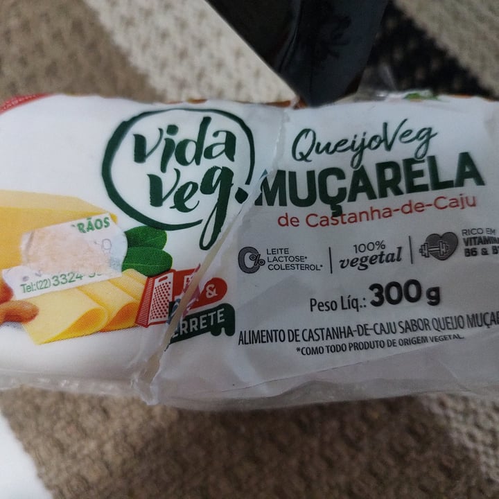 review photo of Vida Veg Queijo de Castanha de Caju tipo Muçarela shared by @jaquechemi on 02 Sep 2022 - review