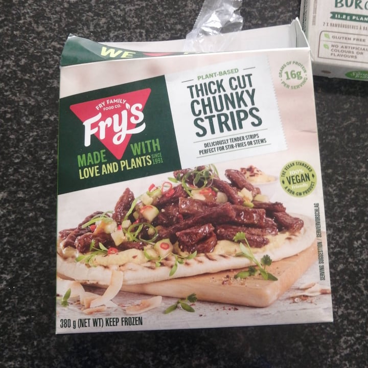 photo of Fry's Family Food Beef style strips shared by @thekeenbean on  08 Nov 2022 - review