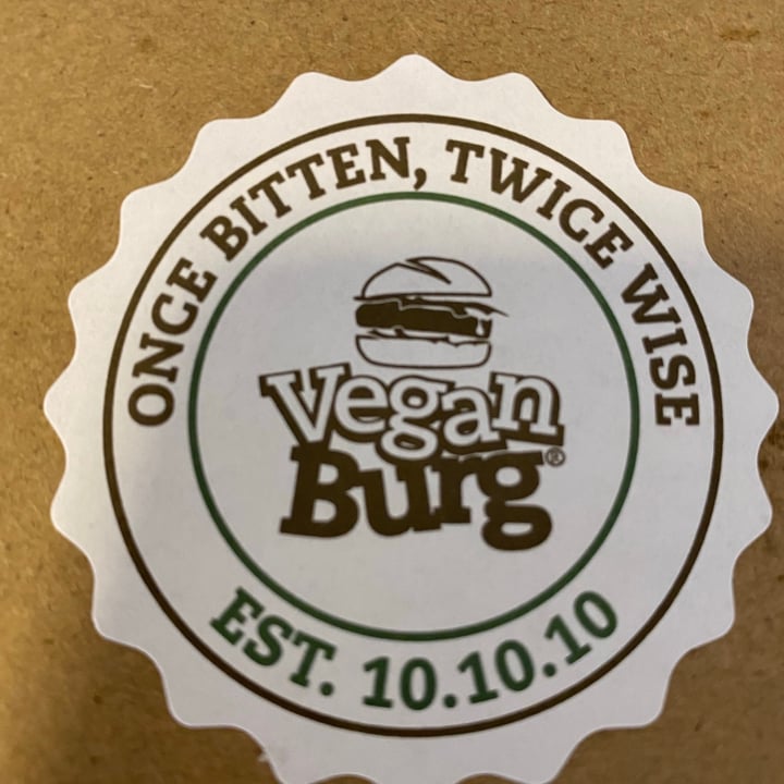 photo of VeganBurg Singapore Creamy Shrooms Burger Meal shared by @willystyleee on  20 May 2021 - review