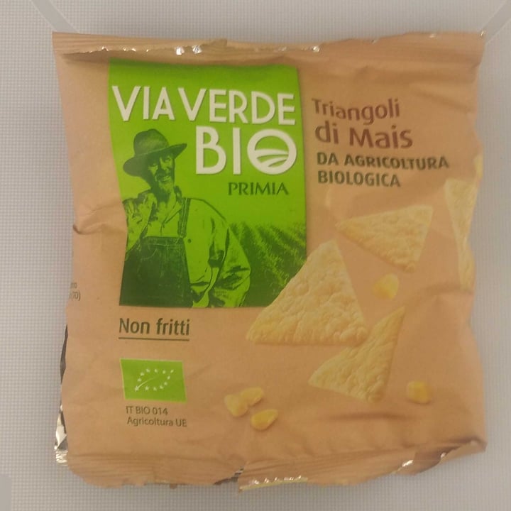 review photo of Via verde Bio primia Triangoli di mais shared by @alimargi on 15 Apr 2022 - review
