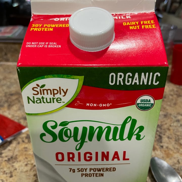 photo of Simply Nature Organic Soy Milk shared by @shannadae on  10 May 2020 - review