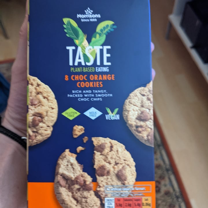 review photo of Morrisons Choc Orange Cookies shared by @thebadassvegan on 21 Jan 2021 - review