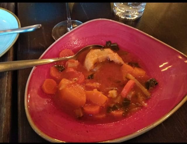 Foto del piatto “Kubbeh Soup”