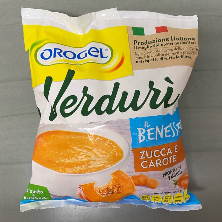 photo of Orogel Passato di verdura Zucca e Carota shared by @rossellacastle on  26 Jun 2022 - review