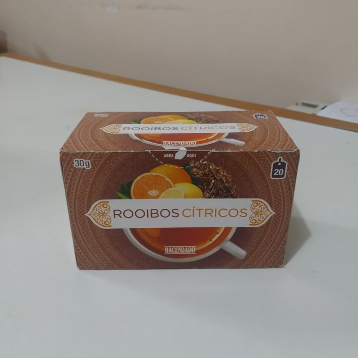review photo of Hacendado Roiboos cítricos shared by @livelikevegansss on 19 Sep 2020 - review