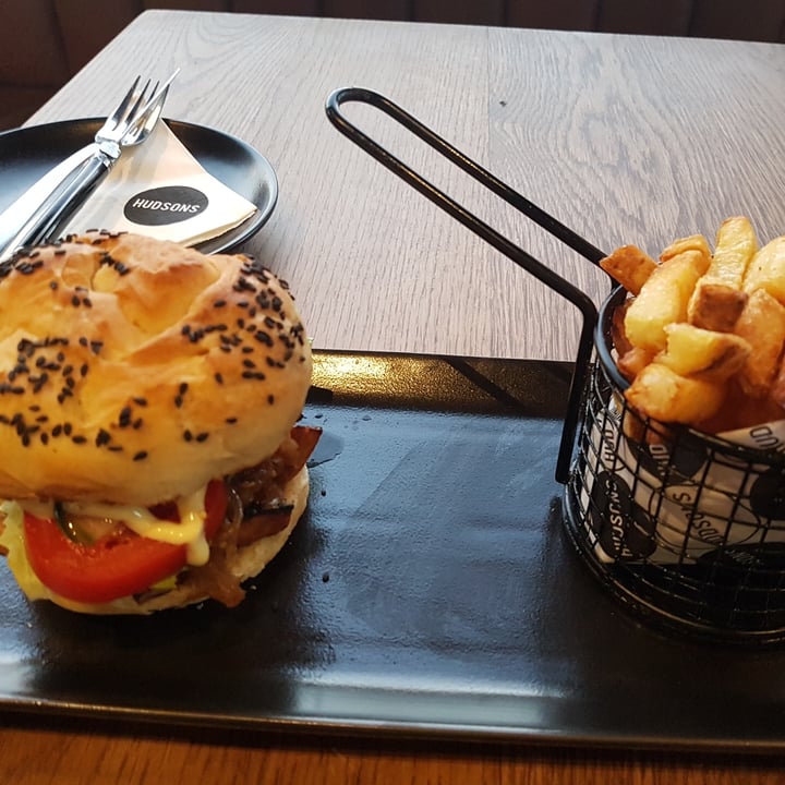 review photo of Hudsons, The Burger Joint (Muizenberg) The Frontline Worker shared by @jtbosman10 on 10 May 2022 - review