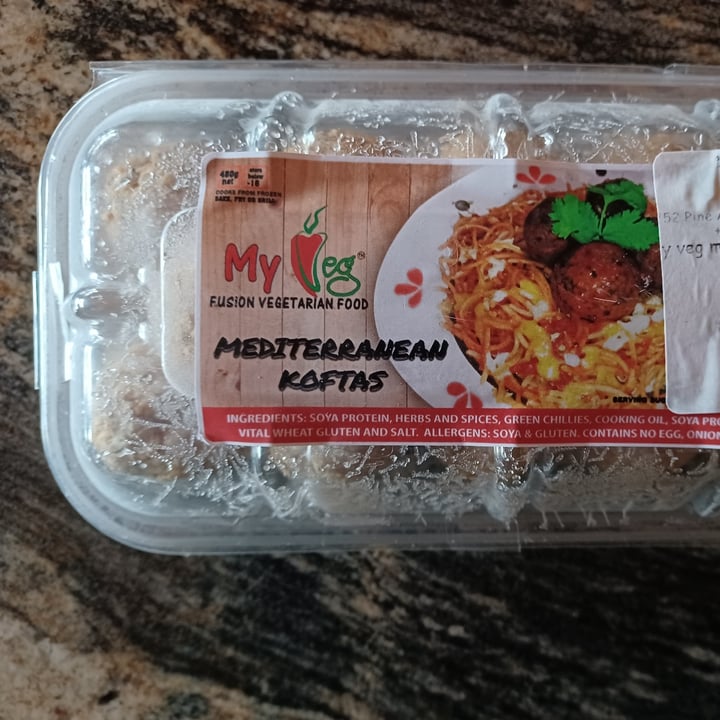 photo of My veg Mediterranean Koftas shared by @johanjvdw on  21 Jul 2021 - review