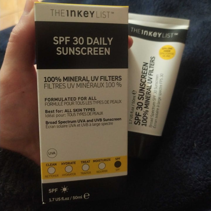 photo of The Inkey List SPF 30 Sunscreen shared by @nurus on  04 Feb 2022 - review