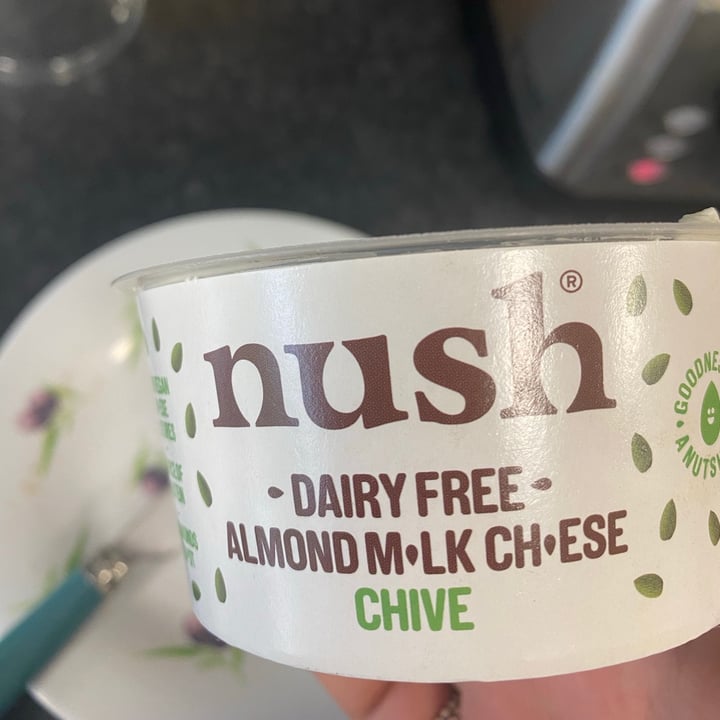 review photo of Nush Almond Milk Cheese Chive shared by @sophjihae02 on 09 Nov 2020 - review