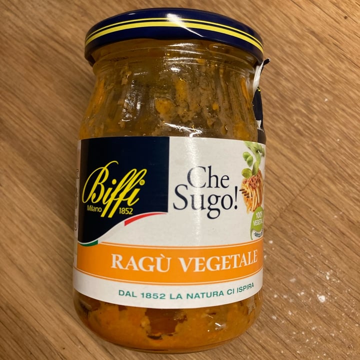 photo of Biffi Che Sugo! Ragù Vegetale (in vetro) shared by @lunis77 on  17 Jan 2022 - review