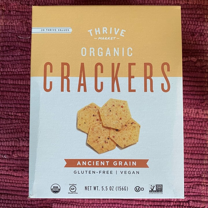 photo of Thrive Market Ancient Grain Crackers shared by @allhess on  24 Oct 2021 - review