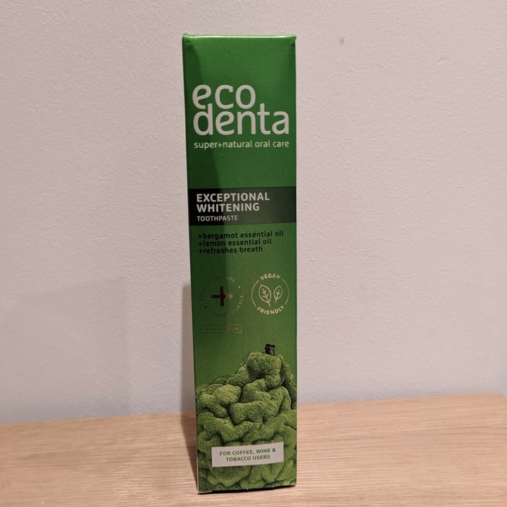 review photo of ecodenta exceptional whitening tootpaste shared by @luanitafnt on 29 Nov 2022 - review