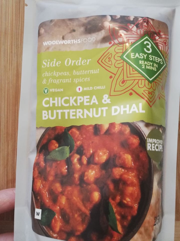 photo of Woolworths Food Chickpea & Butternut Dhal shared by @mariska on  12 Apr 2020 - review