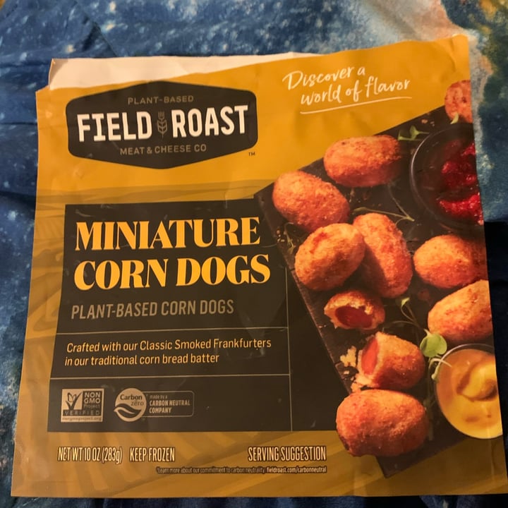 photo of Field Roast Mini Corn Dogs shared by @emyluo on  27 Jan 2022 - review
