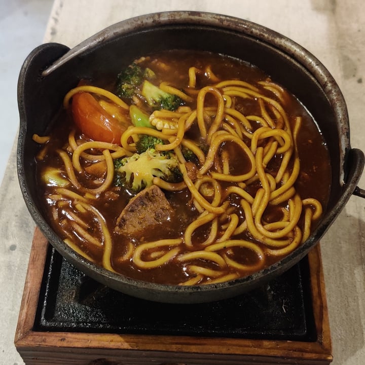 review photo of Nature Cafe Hot pot veg-beef noodle shared by @porkchops on 09 Sep 2021 - review