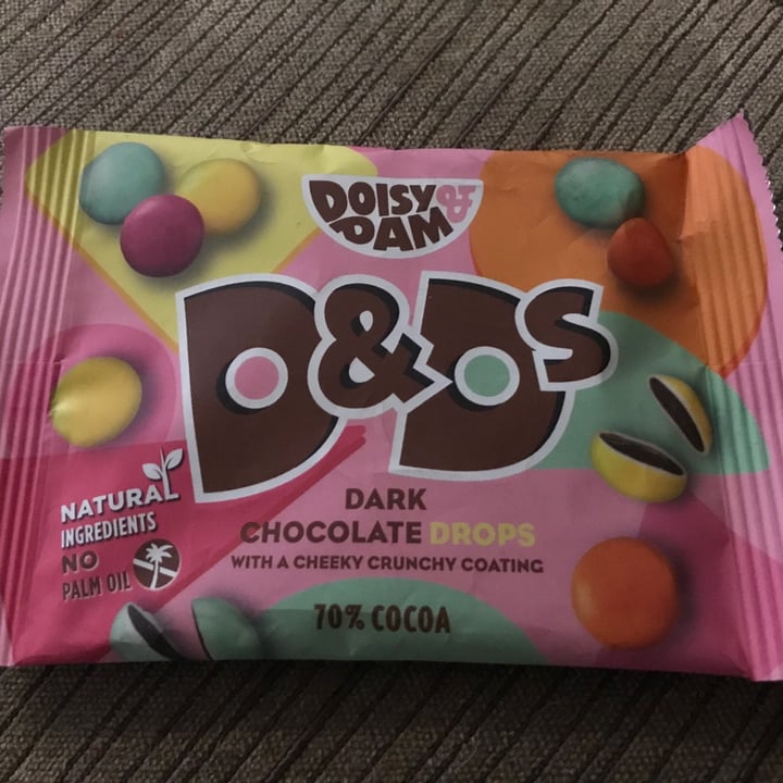 photo of Doisy & Dam Dark Chocolate Drops shared by @coolveganbits on  26 Jan 2021 - review