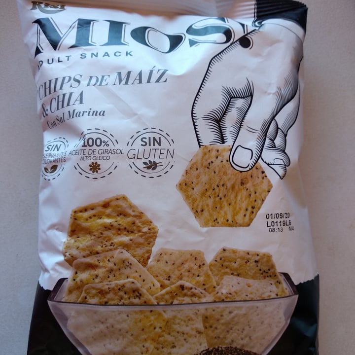 photo of Risi Chips De Maíz Y Chía shared by @mimiya on  03 Jul 2020 - review