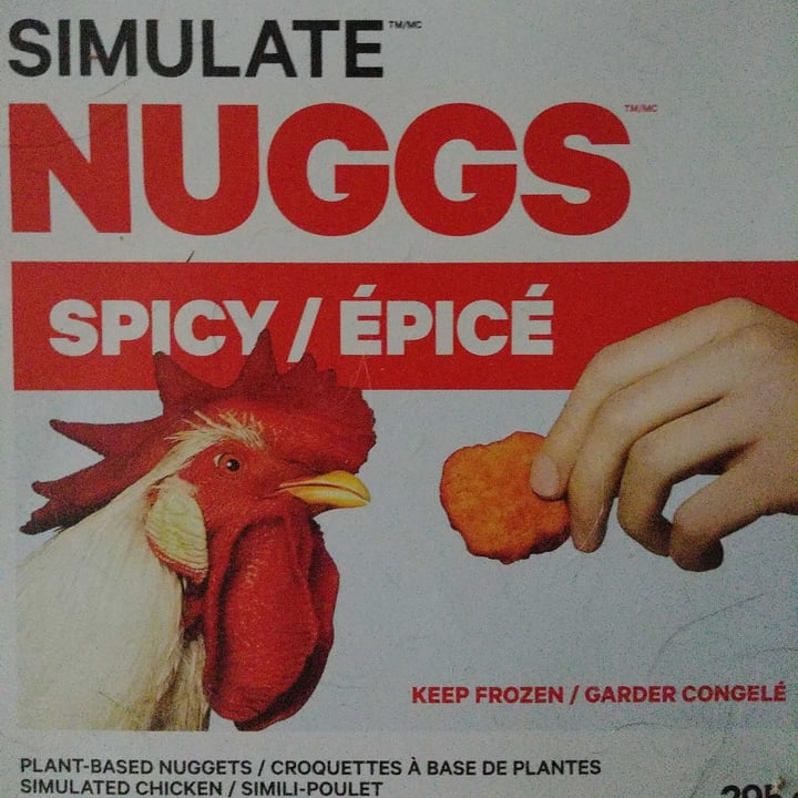 photo of Simulate® Simulate Chicken Nuggs Spicy shared by @earthlingari on  08 Jun 2021 - review