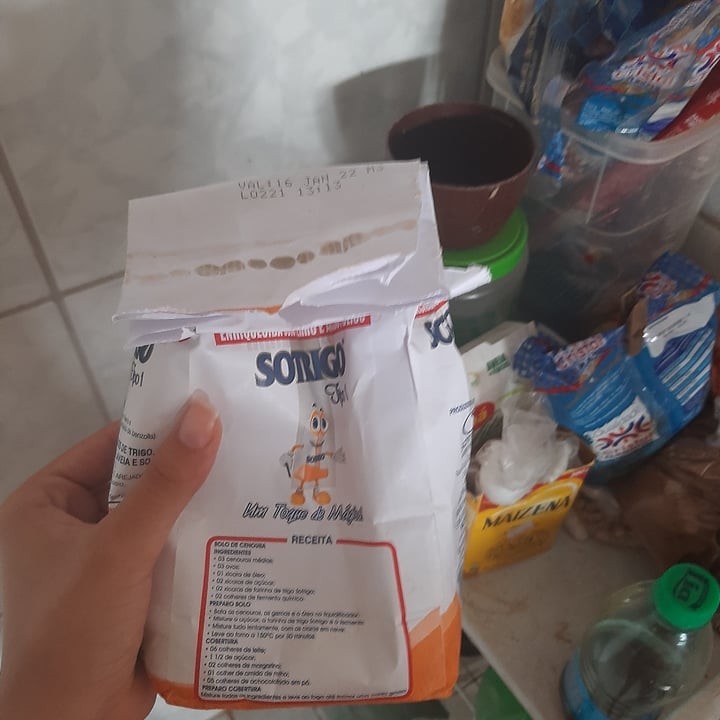 photo of Só trigo Farinha de trigo shared by @cyyyyynthia on  03 Nov 2021 - review