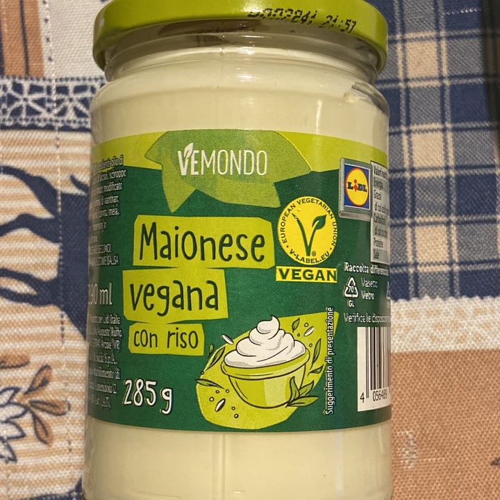 review photo of Vemondo Maionese vegana con riso shared by @novella on 28 Mar 2022 - review