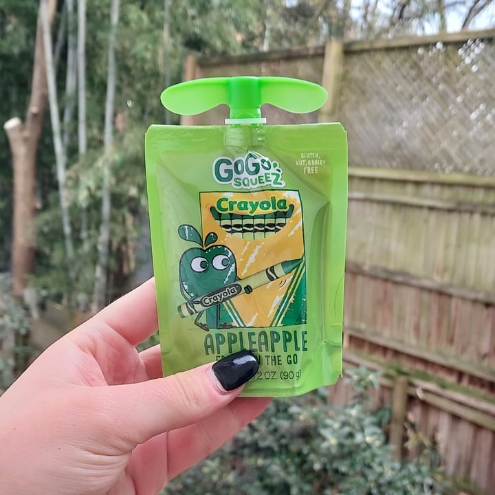 photo of GoGo squeeZ Apple Apple shared by @jamiemcgill on  17 Dec 2021 - review