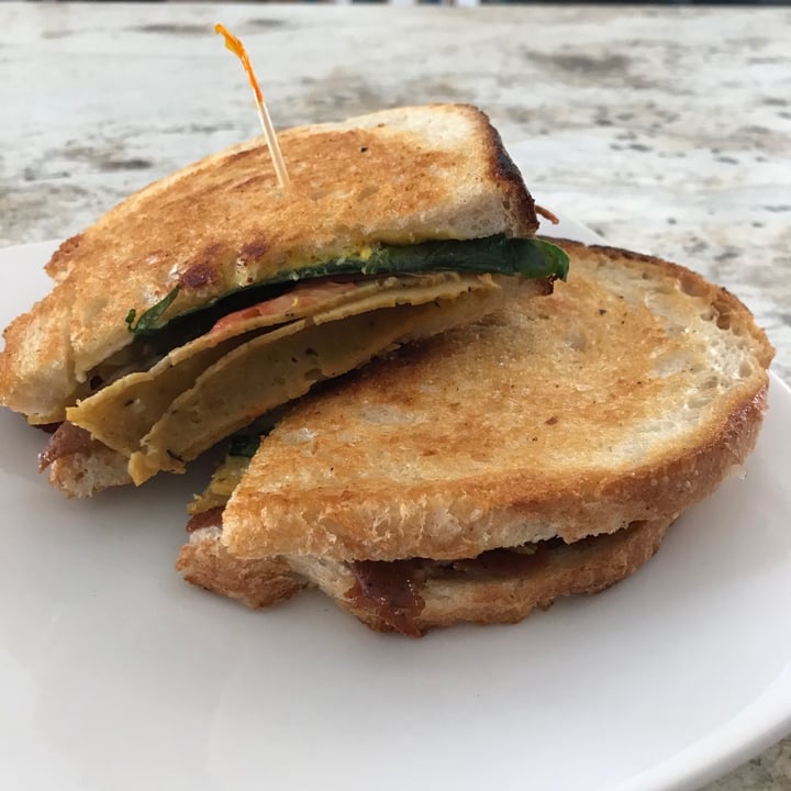photo of Vegan East Spicy Mustard Club shared by @dianna on  17 Apr 2020 - review