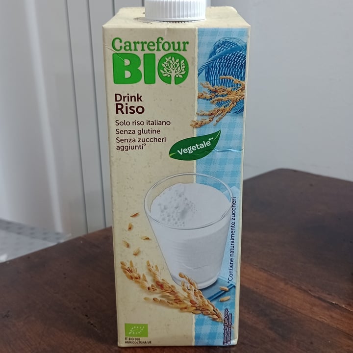 photo of Carrefour Bio Drink di riso shared by @malpelo123 on  28 Aug 2022 - review