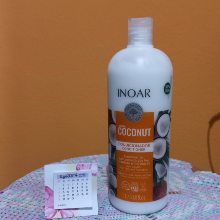 review photo of Inoar Condicionador Coconut shared by @petflor1984 on 09 Aug 2022 - review