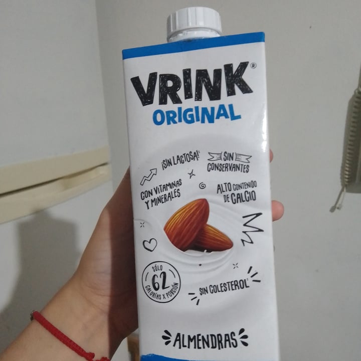 photo of Vrink Vrink Original de Almendra shared by @tamosveganos on  19 Jul 2021 - review