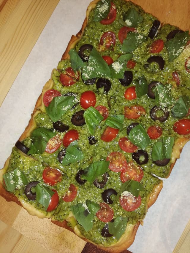 Photo of the dish “Pesto Pizza”