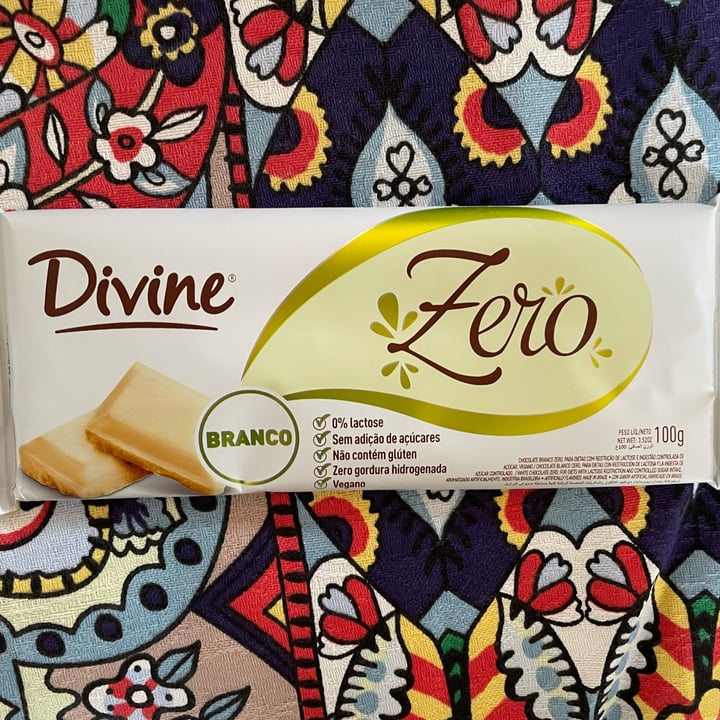 photo of Divine Chocolate Chocolate Branco Zero shared by @simoneteixeira on  23 Apr 2022 - review