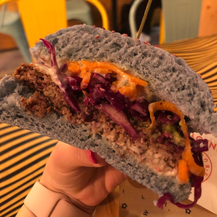 review photo of Flower Burger Puffi Burger shared by @alessandratesta on 12 Jul 2022 - review