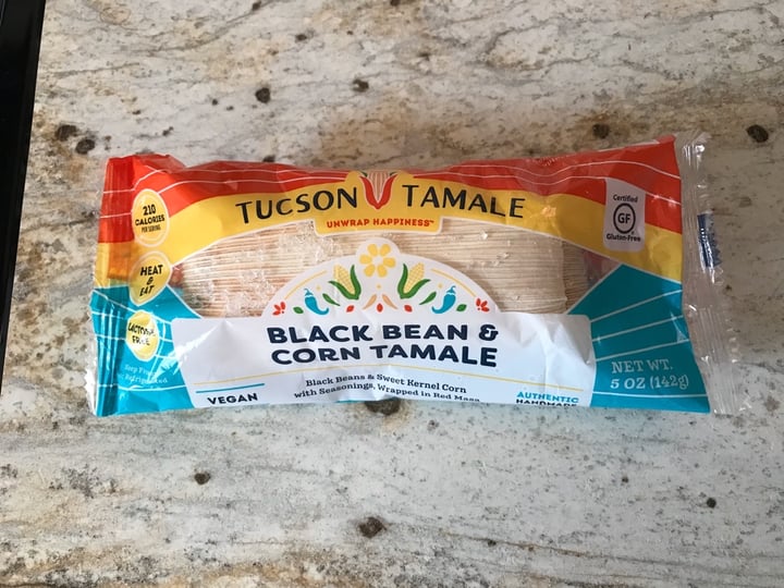 photo of Tucson Tamale Black Bean & Corn Tamale shared by @dianna on  08 Feb 2020 - review