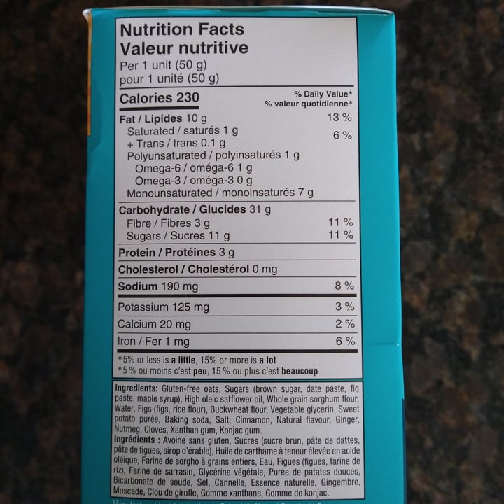 review photo of Enjoy Life Maple Fig Breakfast Ovals shared by @daniellehart on 14 Sep 2022 - review