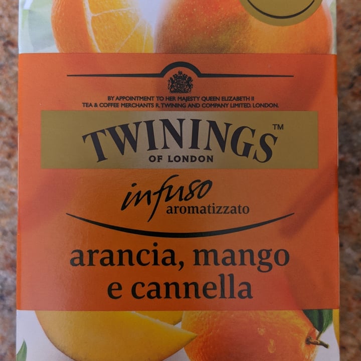 photo of Twinings Infuso arancia, mango e cannella shared by @override on  12 May 2021 - review