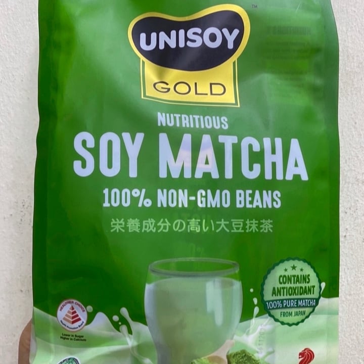 photo of Unisoy UNISOY GOLD Nutritious Soy Matcha shared by @piggy-egg on  01 May 2022 - review