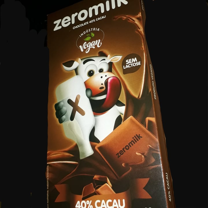 photo of Zeromilk Chocolate ao leite 40% Cacau shared by @ellenschaffelen on  06 Aug 2021 - review